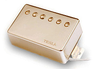 Tesla PLASMA-2/GD/NE Neck Звукосниматель, хамбакер, золотая крышка