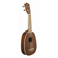 LANIKAI MA-P укулеле сопрано, форма "ананас", красное дерево, белая ABS окантовка, гриф и накладка орех, чехол 5 мм в комплекте
