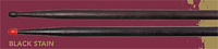 VIC FIRTH N2BB  барабанные палочки 2B с деревянным наконечником, цвет - черный, материал - орех, длина 16 1/4", диаметр 0,630", серия NOVA