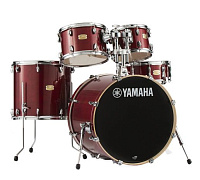 Yamaha SBP2F5CRR  ударная установка из 5-ти барабанов, цвет Cranberry Red, без стоек