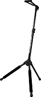 Ultimate Support GS-100+ гитарная стойка с поддержкой грифа и быстрым складным механизмом, высота 81-115 см 