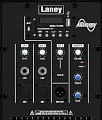 Laney AH110 активная акустическая система, 400 Вт (Program), 10" НЧ, 1" ВЧ, регулировка НЧ, ВЧ, встроенный MP3 плеер, слот SD/Мемоrystick, USB, Bluetooth, корпус пластик, 315x265x490 мм, вес 11.5 кг