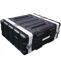 Accu case ACF-SP/ABS 10U  двухдверный пластиковый рэковый кейс, 10U 