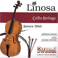 Strunal Saturn 1040 1/4 Комплект струн для уменьшенной виолончели 1/4