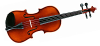 ALINA AV05E Скрипка, размер 1/10, со смычком, в футляре